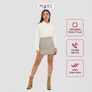 Áo sơ mi nữ marc fashion satin nhấn li con fash122620