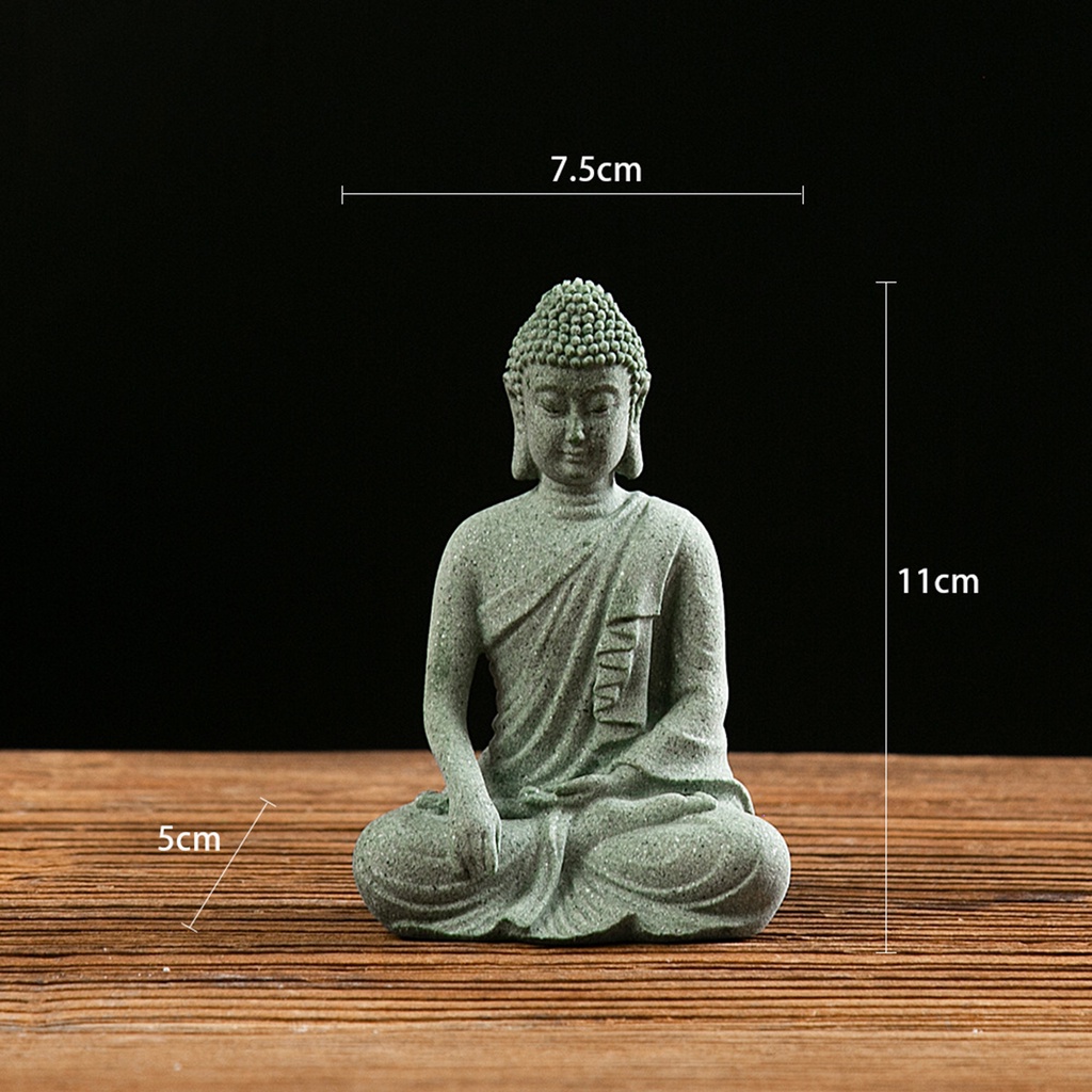 ”Tượng Phật Bằng Đá Cát Độc Đáo Trang Trí Nhà Cửa”