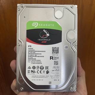 Ổ cứng HDD chuyên dụng cho NAS Seagate IIronwolf 8TB new chính hãng