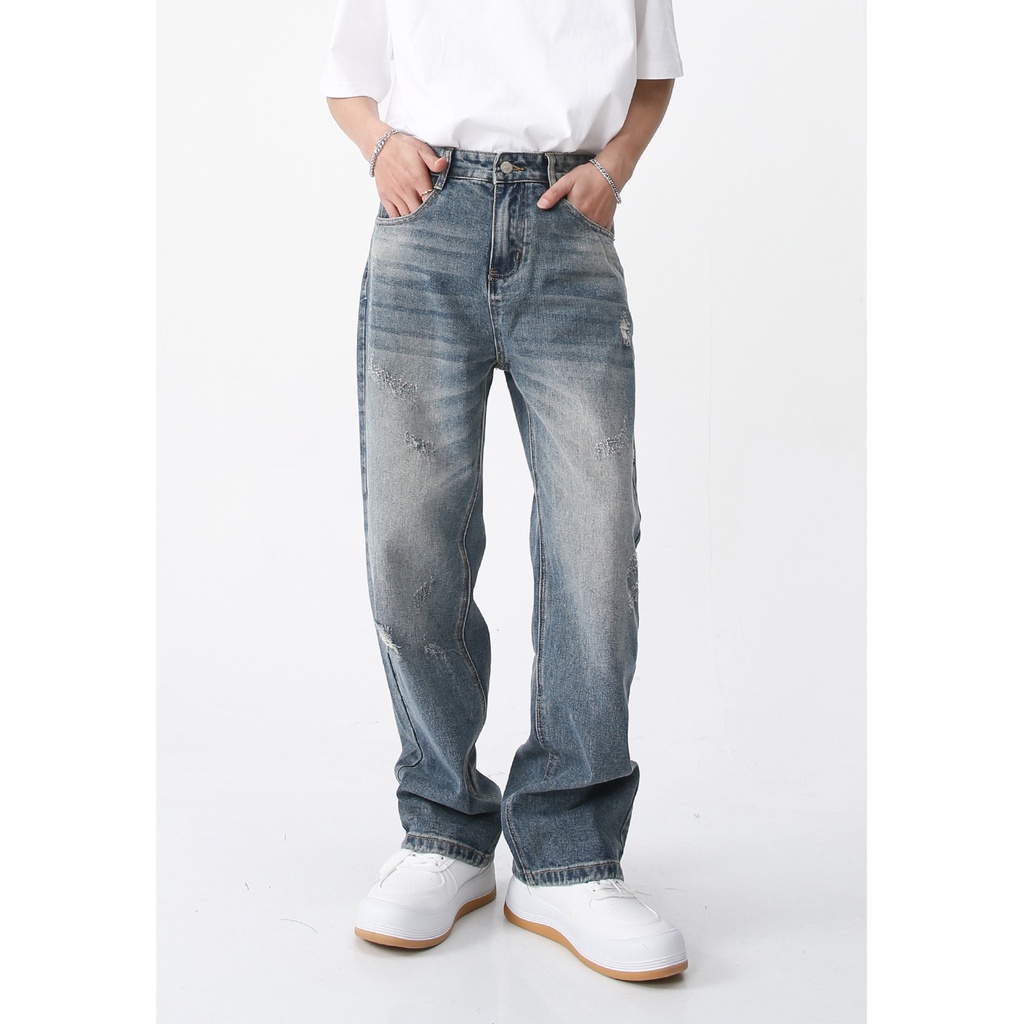 Quần Jean Suông Nam form đứng chất vải đẹp