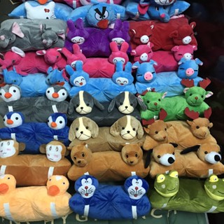 Gối đi xe máy 2 đầu cho bé - chất liệu bông cao cấp, êm ái an toàn cho trẻ em khi ngồi xe, nằm ngủ