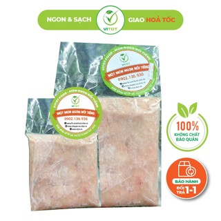 [HỎA TỐC] Thịt Cá Thác Lác Đặc Sản Hậu Giang VITOT Thịt Cá Nguyên Chất, Chiên Vàng Vừa Dai Vừa Ngon