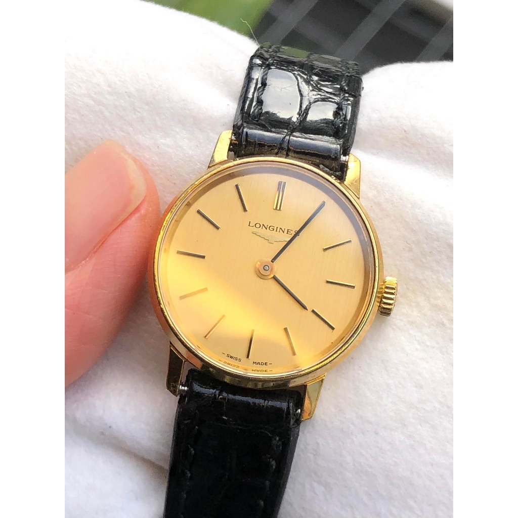 Đồng hồ nữ hiệu Longines, dây da thật, đã qua sử dụng