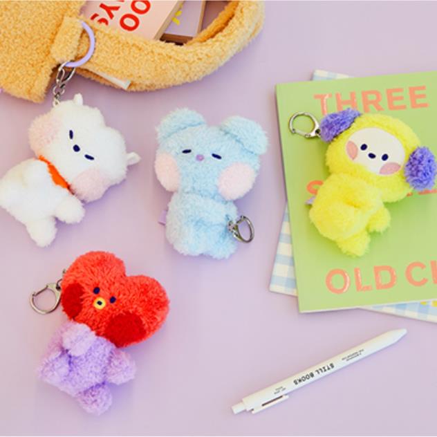 Móc khóa bông BT21 MININI DOLL KEYRING