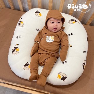 Bộ sơ sinh bambo sợi tre & cotton