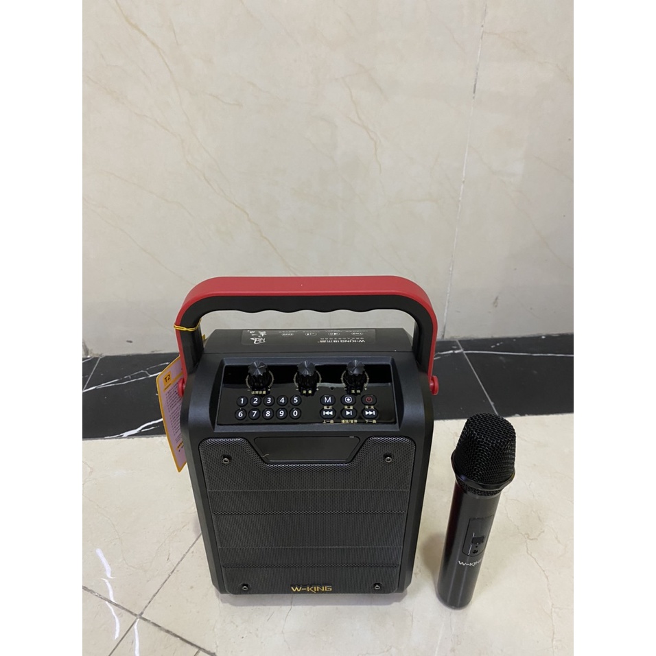 LOA BLUETOOTH KARAOKE W-KING T2