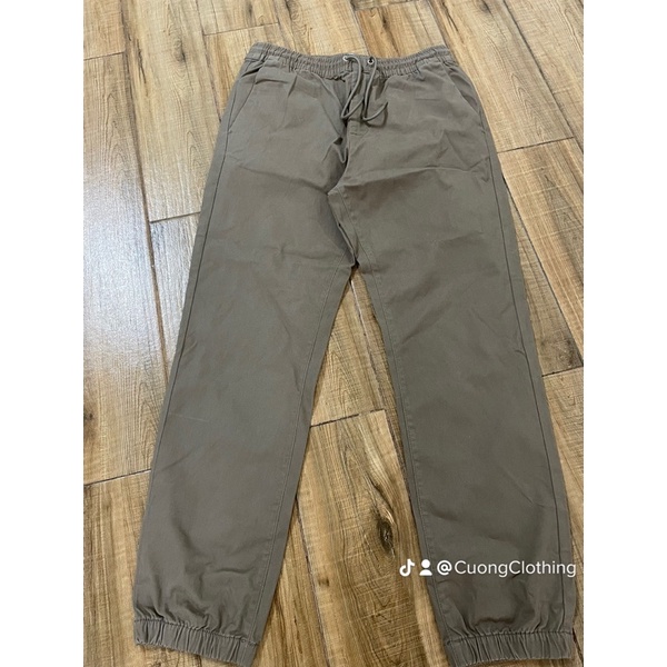 Quần jocger kaki xuất dư