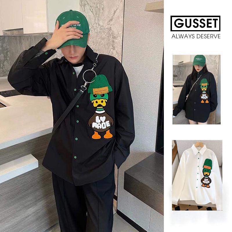 Áo sơ mi thêu vịt DUCK SHIRT - GS22