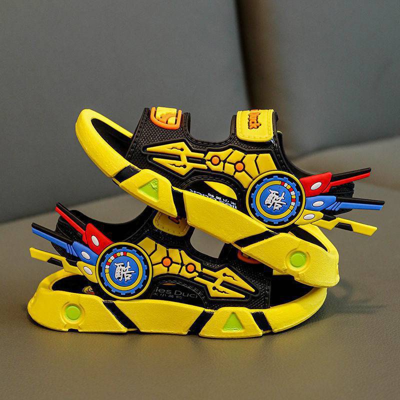 Dép sandal quai hậu hè cho bé trai và bé gái chất cao su mềm êm chân đi học đi chơi 2023