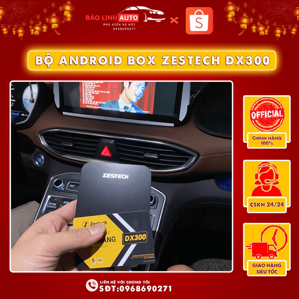 Bộ Android Box Zestech DX300 Dành Cho Ô Tô Vietmap S2 [ TẶNG CAMERA HÀNH TRÌNH ] - Bản Mới Nhất 2023