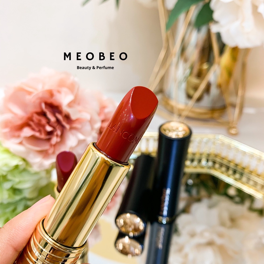 Son Lancome L'Absolu Rouge Cream Lipstick 196 Fullsize Nobox