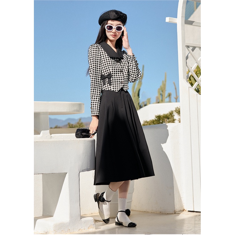 J185 Áo & Chân váy xuất dư của X YING