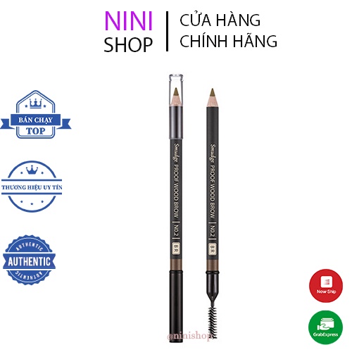 Chì kẻ mày lâu trôi Missha Smudge Proof Wood Brow - ninishop