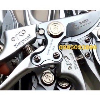 Kéo cắt cành kapusi thép sk5 chính hãng nhật bản