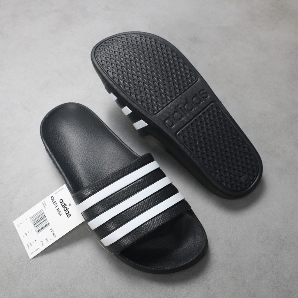 Dép Cao Su Quai Ngang adidas Adilette Aqua đúc nguyên khối siêu nhẹ đi êm chân | BigBuy360 - bigbuy360.vn