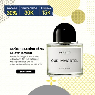 Byredo - oud immortel 10ml - nước hoa chính hãng