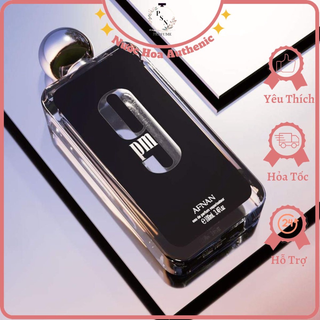 ( Hàng Authentic ) Nước hoa nam Afnan 9PM EDP chiết 10ml PSN Perfume