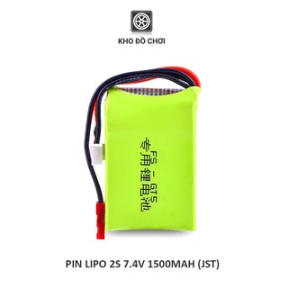 Pin Lipo 2s 1300mAH, 1500mAh 7.4V (Dùng cho tay điều khiển)
