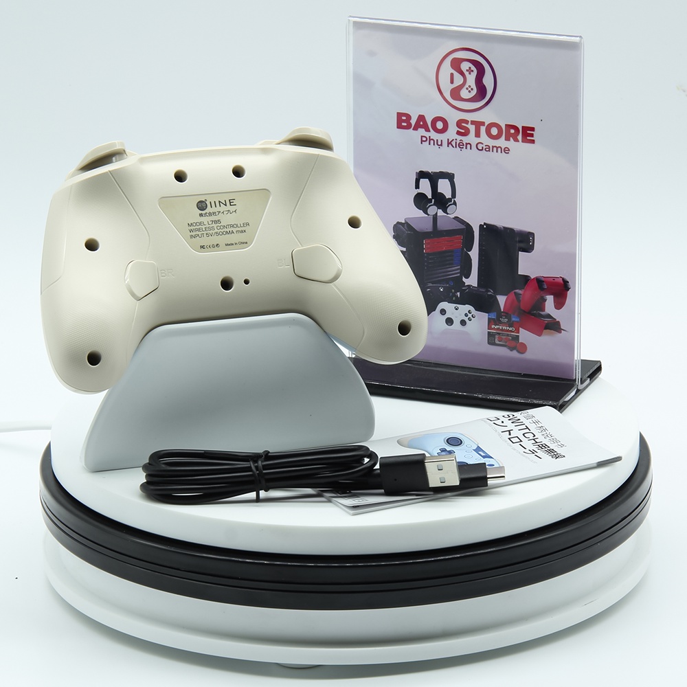 Tay Cầm chơi game chính hãng IINE Aurora cho Nintendo Switch Oled,V1,V2,Lite