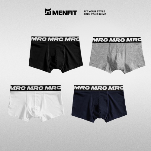 Quần lót nam Boxer MRC 2105007 chất Cotton cao cấp co giãn, thoáng khí, kháng khuẩn - MENFIT