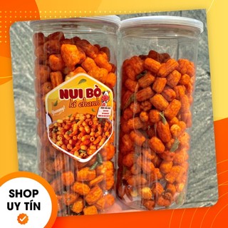 Nui bò sấy lá chanh thơm giòn 350gr
