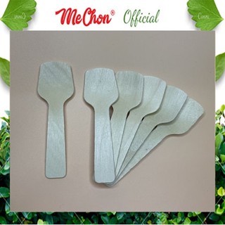 Set 100 cáithìa gỗ ngắn sử dụng 1 lần