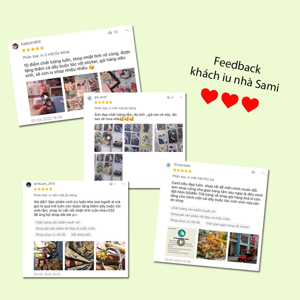 In card bo góc theo yêu cầu 5.5 x 8.5cm SAMI