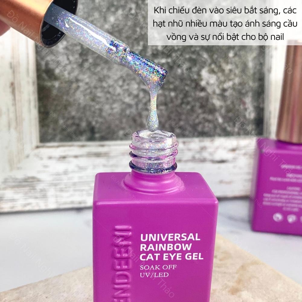 Sơn mắt mèo kim cương cầu vồng Vendeeni JELIVA 15ml