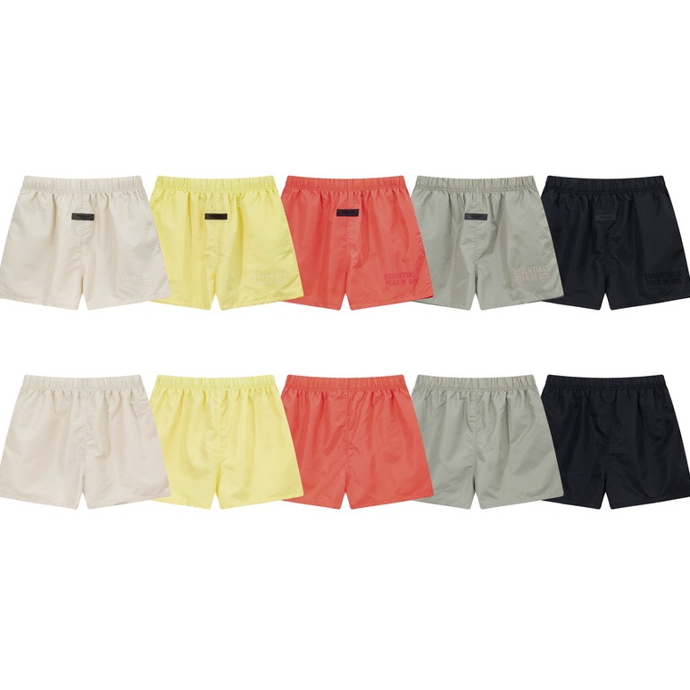 Quần Short Cotton Dáng Rộng In Họa Tiết Đường Kẻ Đôi Thiết Yếu Thời Trang Đường Phố Mới Cho Nam Và Nữ