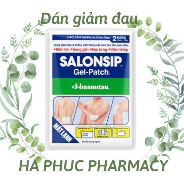 ✅Miếng dán lạnh SALONSHIP ( túi 2 miếng)✅Chính hãng