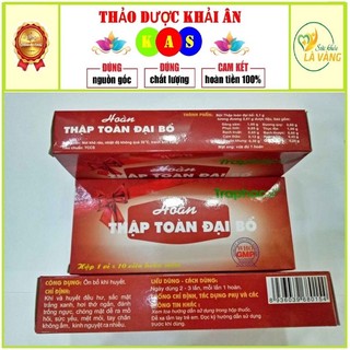 Hoàn thập toàn đại bổ traphaco - hộp 10 viên