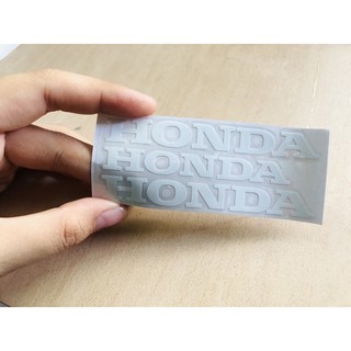 Bộ Chữ Honda Bửng Vision Decal Trắng