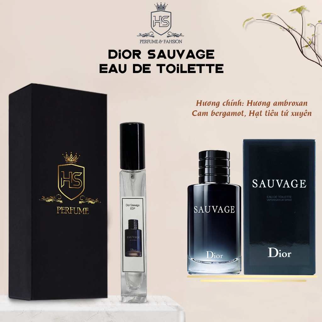 Nước hoa nam Sauvage Dio EDP , Mạnh Mẽ , Nam Tính - Dầu Thơm Chính Hãng