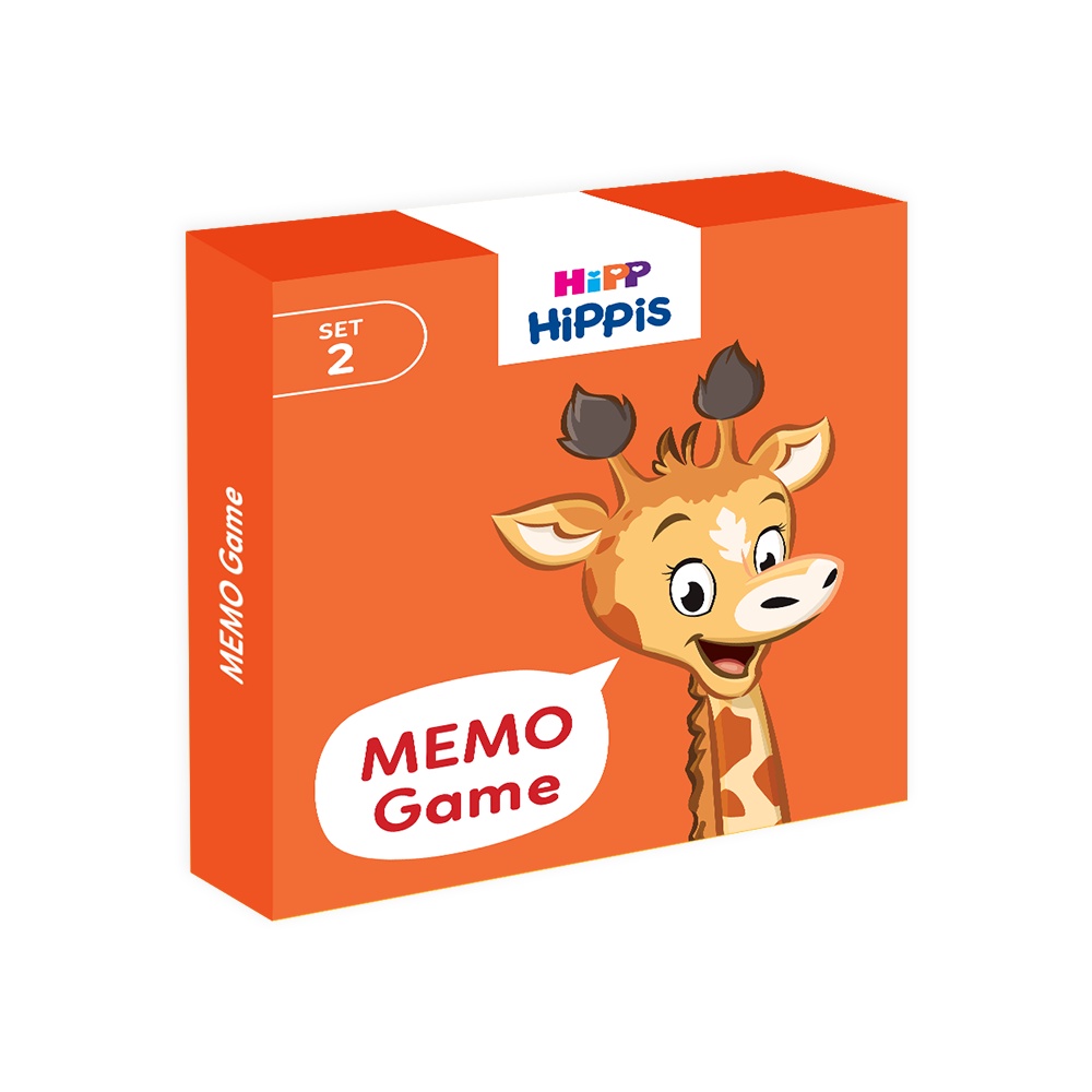 [GIFT] Thẻ học rèn luyện trí nhớ cho bé Memo HiPP - Nhập khẩu Đức