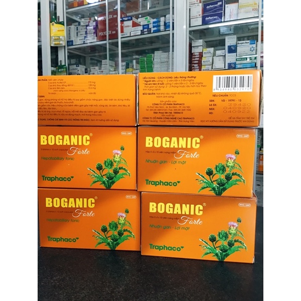 BOGANIC FORTE hộp 50 viên nang mềm