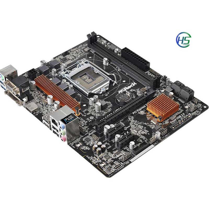 Mainboard Asrock H110M-HDV chính hãng tồn kho