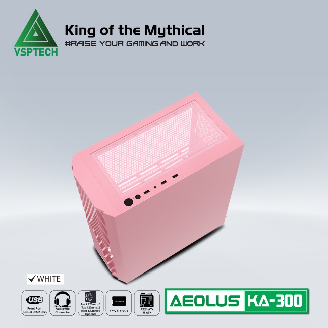 Vỏ Case VSP KA300 PINK