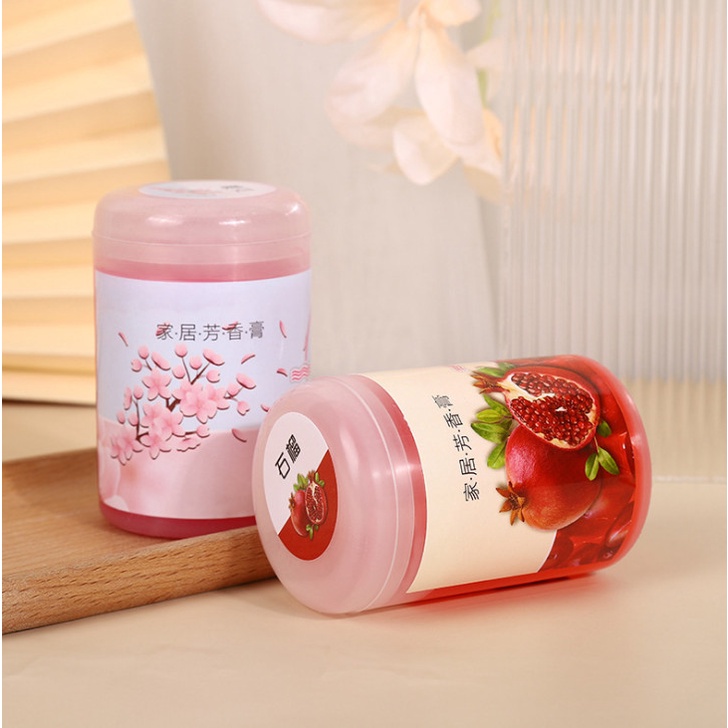 Sáp thơm hình nấm, Sáp thơm khử mùi hương:  Đào, Chanh, Hoa quế, Hoa anh đào