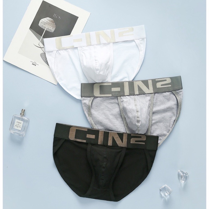 Quần lót nam C-IN2 hở sườn thun cotton size L