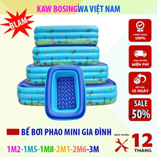 Bể Bơi Phao Trong Nhà 3 Tầng Cho Trẻ Em, Bể Bơi Phao Bơi Cho Bé