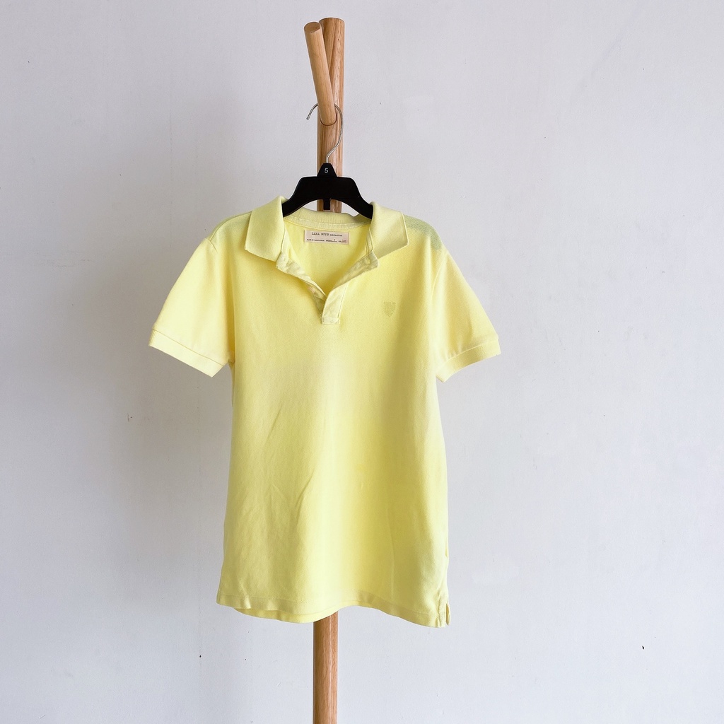 THANH LY ÁO POLO KIỂU CƠ BẢN ZARA MẤT TAG CHƯA MẶC