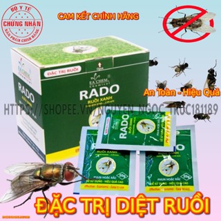 (Chính hãng) - Thuốc diệt Ruồi Cánh Bướm, Ruồi Cống RADO (20gram) - Đặc biệt hiệu quả - 1 Gói