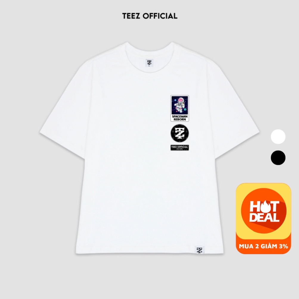 Áo Thun Unisex Nam Nữ TEEZ - TZ1021 Form Rộng Tay Lỡ Freesize - Hàng mới về