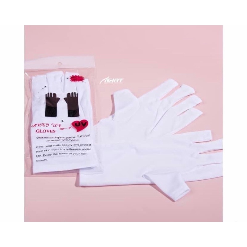 Găng tay làm nail bảo vệ tia uv