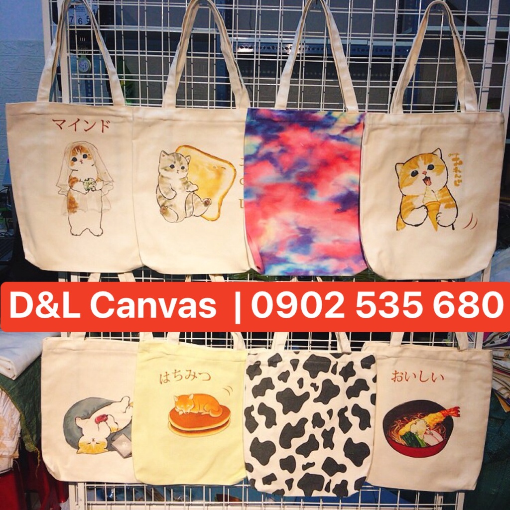 Túi ToTe Canvas phong cách Ulzzang - Park 1