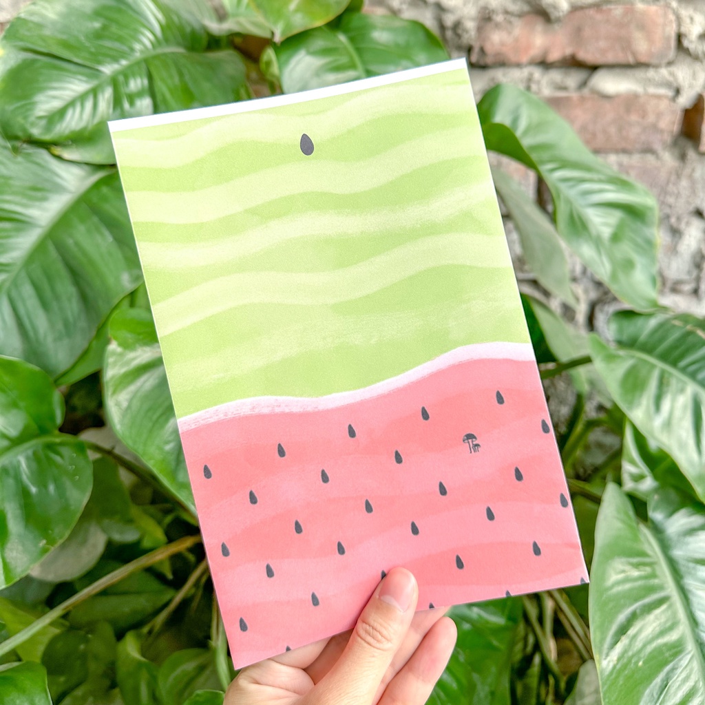 Combo 5 túi giấy gói hàng mini xinh xắn size 14*19 cm | Aimée