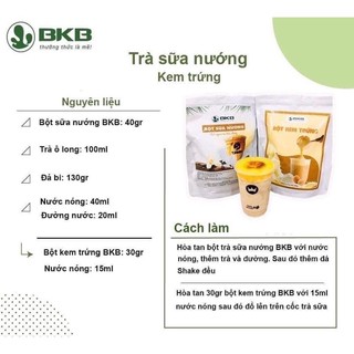 Bột sữa nướng BKB 50g (Tách từ túi nguyên 1kg)
