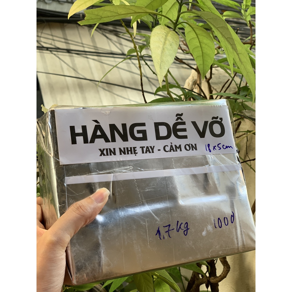 Tem nhãn dán cảnh báo hàng dễ vỡ có keo dán sẵn