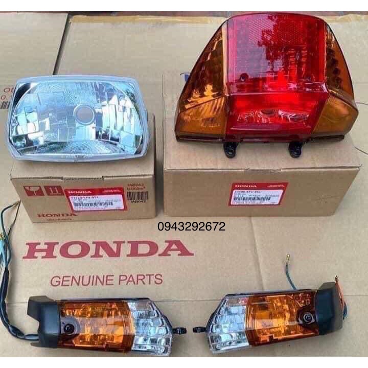 Bộ Đèn Dream Super Honda ( Củ Nhan, Pha Đèn, Củ Hậu )