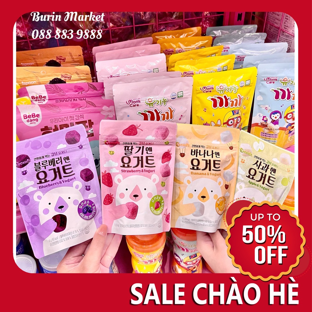 Sữa chua sấy lạnh YOMIT Hàn Quốc cho bé từ 6 tháng tuổi, sữa chua nhiều vị thơm ngon cho bé - Burin Market